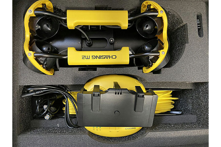 CHASING M2 アルミケース【100mワイヤータイプ用】【※傷やへこみあり】