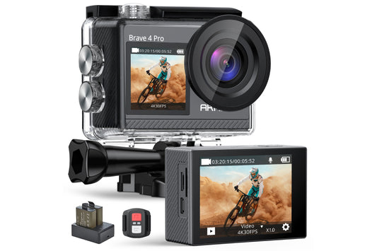 AKASO Brave 4 Pro タッチパネル式 アクションカメラ
