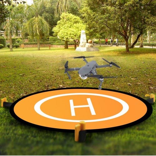 Nancy DJI 防水ポートパッド 75cmファストフォルディングランディングパッド P3・P4・INSPIRE・Mavic・SPARK (便利なリバーシブル・固定具付き)