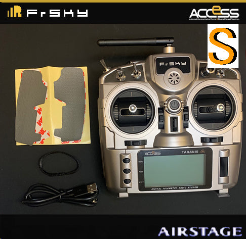 FRSky X9 Lite 【S】 送信機 【シルバー , ダークブルー】(モード1){オリジナルマニュアル+保証書付}