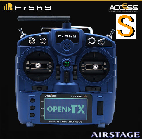 FRSky X9 Lite 【S】 送信機 【シルバー , ダークブルー】(モード1){オリジナルマニュアル+保証書付}