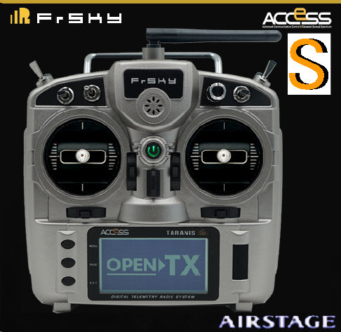 FRSky X9 Lite 【S】　送信機　【シルバー , ダークブルー】（モード1）｛オリジナルマニュアル+保証書付｝